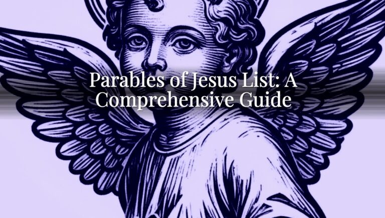 Parables of Jesus List: A Comprehensive Guide