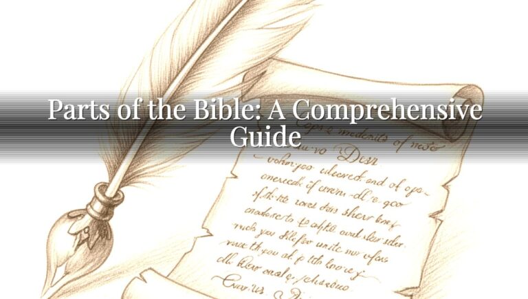 Parts of the Bible: A Comprehensive Guide