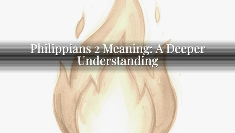 Philippians 2 Meaning: A Deeper Understanding