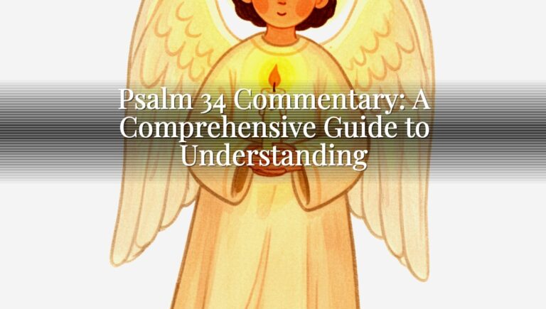 Psalm 34 Commentary: A Comprehensive Guide to Understanding