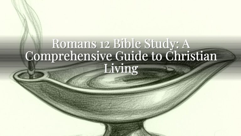 Romans 12 Bible Study: A Comprehensive Guide to Christian Living