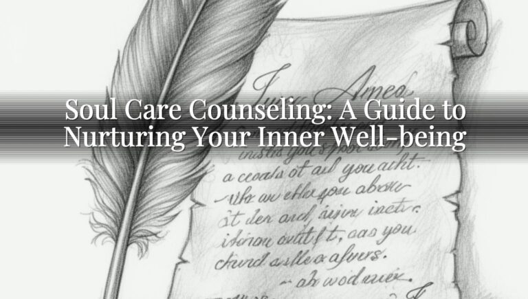 Soul Care Counseling: A Guide to Nurturing Your Inner Well-being