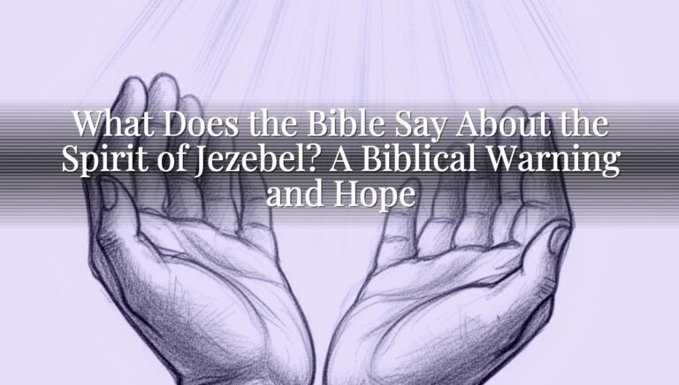 What Does the Bible Say About the Spirit of Jezebel? A Biblical Warning and Hope