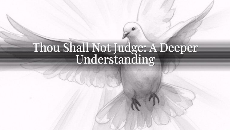 Thou Shall Not Judge: A Deeper Understanding