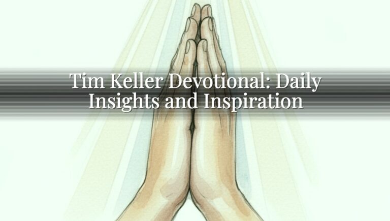 Tim Keller Devotional: Daily Insights and Inspiration