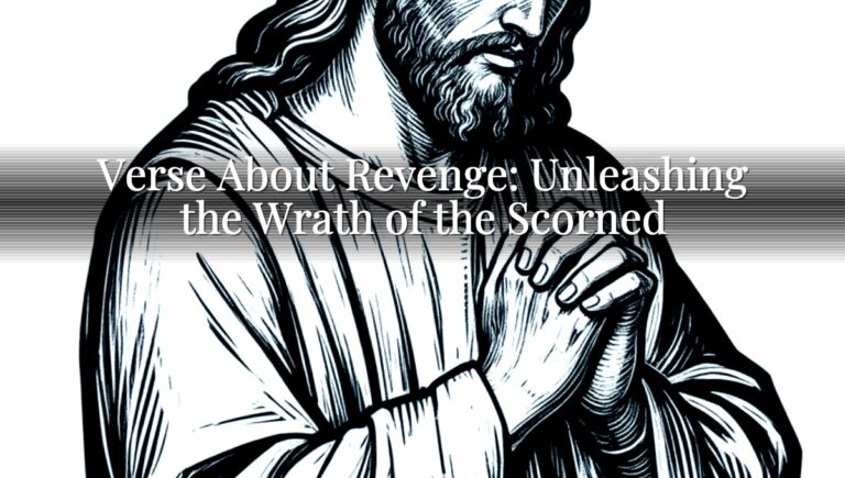 Verse About Revenge: Unleashing the Wrath of the Scorned