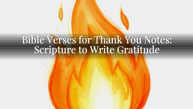 Bible Verses for Thank You Notes: Scripture to Write Gratitude
