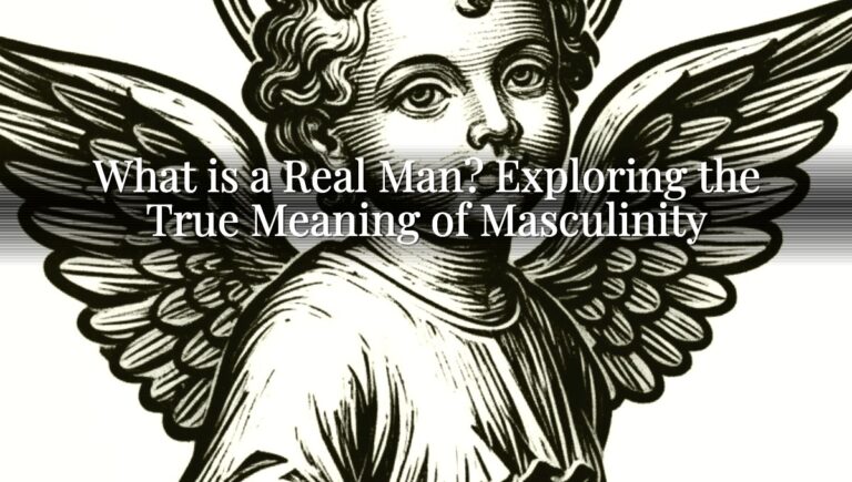 What is a Real Man? Exploring the True Meaning of Masculinity