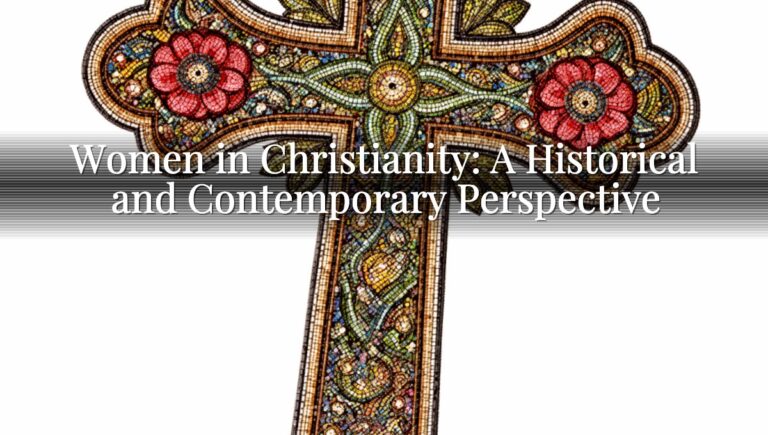 Women in Christianity: A Historical and Contemporary Perspective