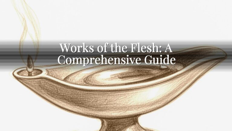 Works of the Flesh: A Comprehensive Guide