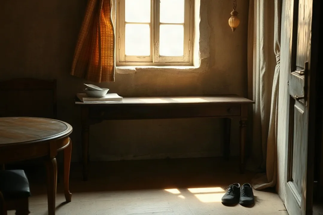 Simple Vatican guesthouse room reflecting a humble papal lifestyle