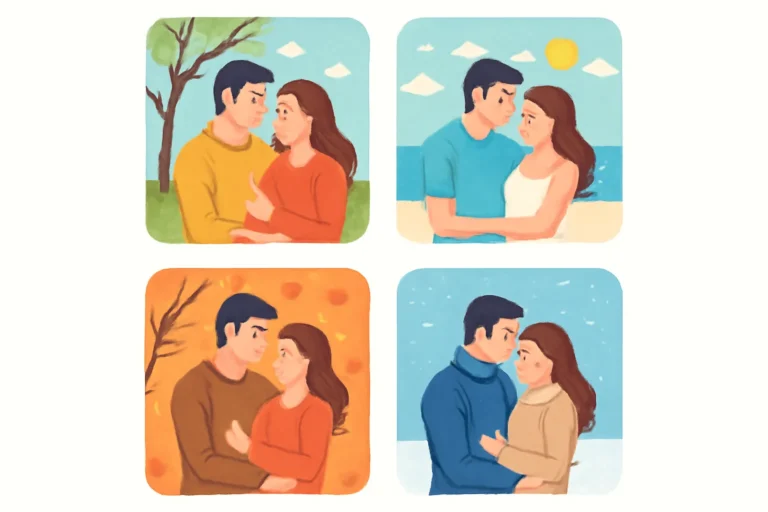 las cuatro estaciones del matrimonio