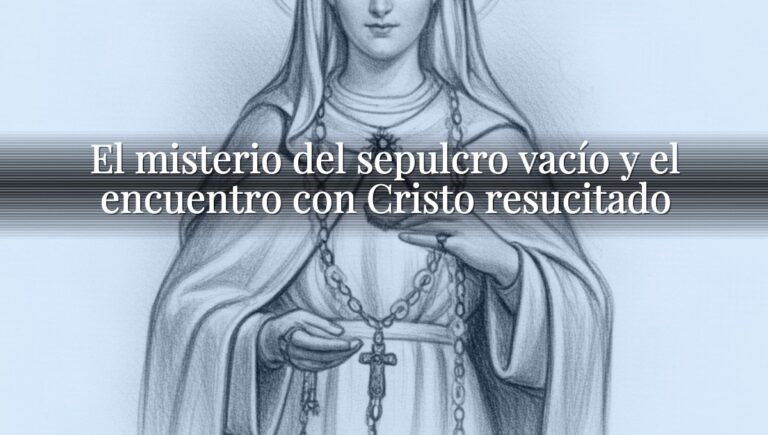 El misterio del sepulcro vacío y el encuentro con Cristo resucitado