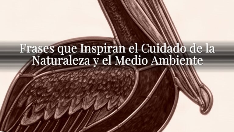 Frases que Inspiran el Cuidado de la Naturaleza y el Medio Ambiente