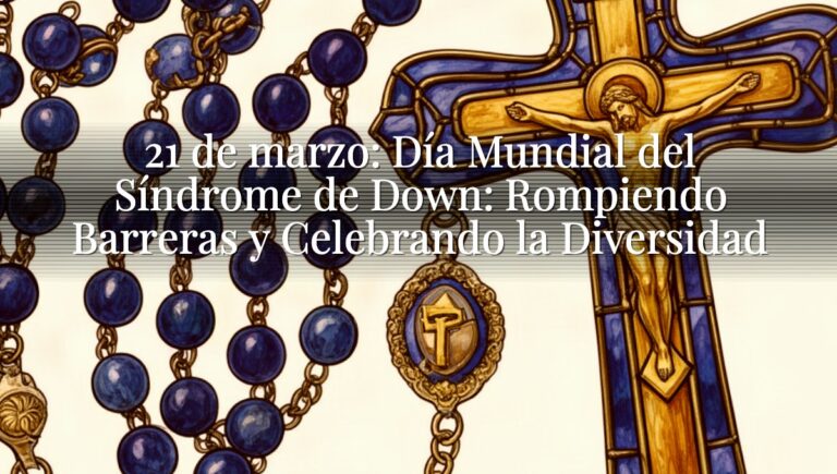 21 de marzo: Día Mundial del Síndrome de Down: Rompiendo Barreras y Celebrando la Diversidad
