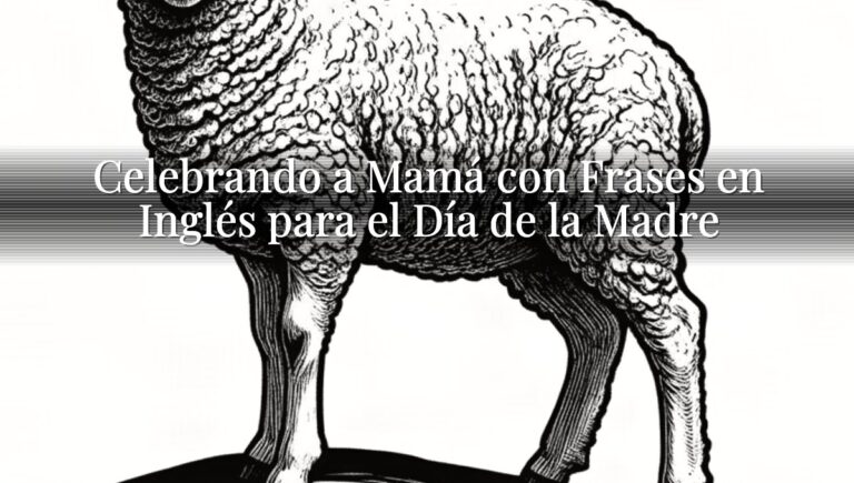 Celebrando a Mamá con Frases en Inglés para el Día de la Madre