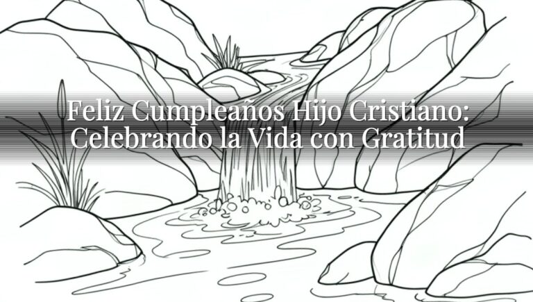 Feliz Cumpleaños Hijo Cristiano: Celebrando la Vida con Gratitud