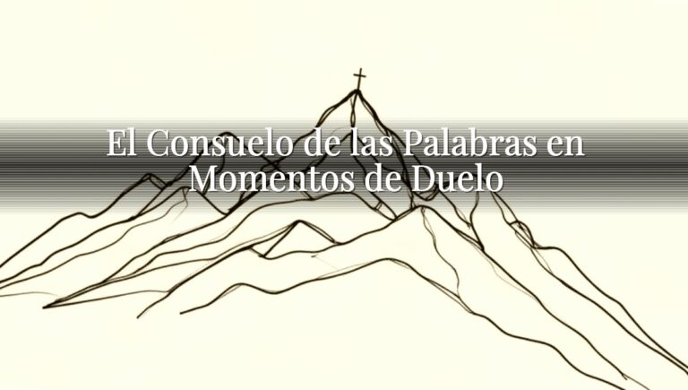 El Consuelo de las Palabras en Momentos de Duelo