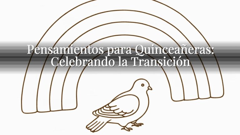 Pensamientos para Quinceañeras: Celebrando la Transición
