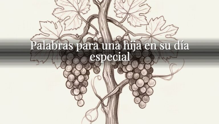 Palabras para una hija en su día especial