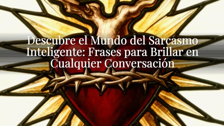 Descubre el Mundo del Sarcasmo Inteligente: Frases para Brillar en Cualquier Conversación