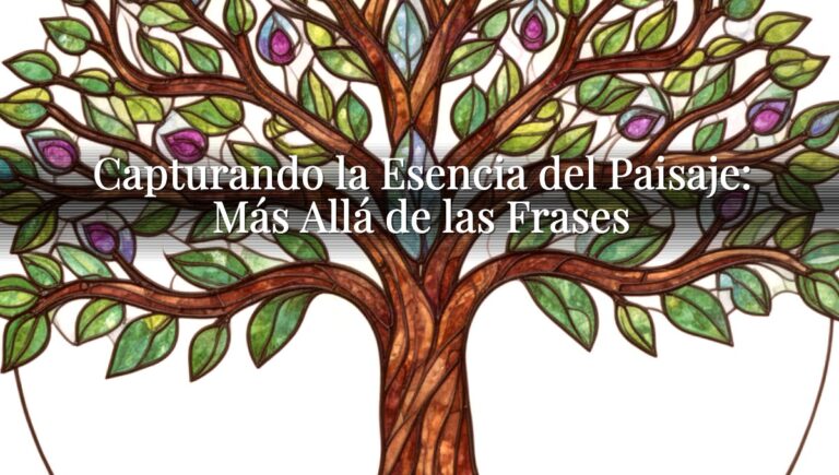 Capturando la Esencia del Paisaje: Más Allá de las Frases