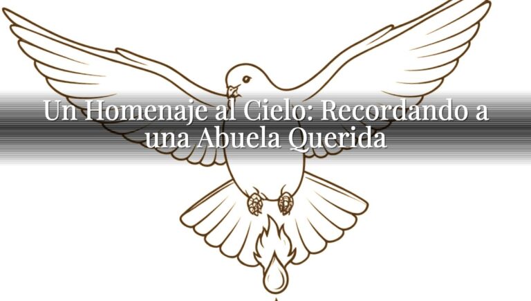 Un Homenaje al Cielo: Recordando a una Abuela Querida