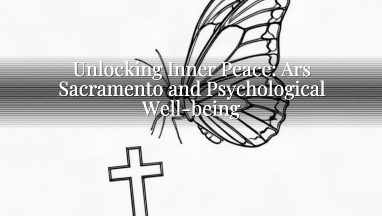 Unlocking Inner Peace: Ars Sacramento and Psychological Well-being