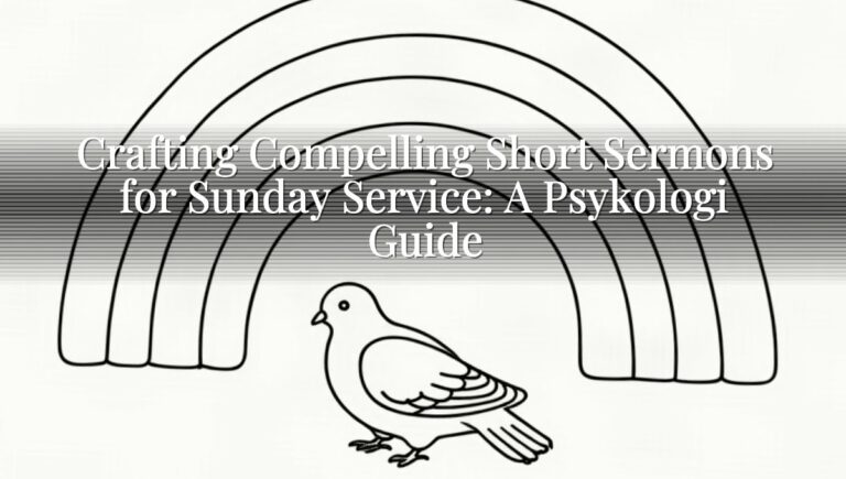 Crafting Compelling Short Sermons for Sunday Service: A Psykologi Guide