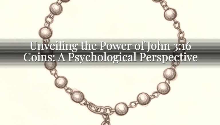 Unveiling the Power of John 3:16 Coins: A Psychological Perspective