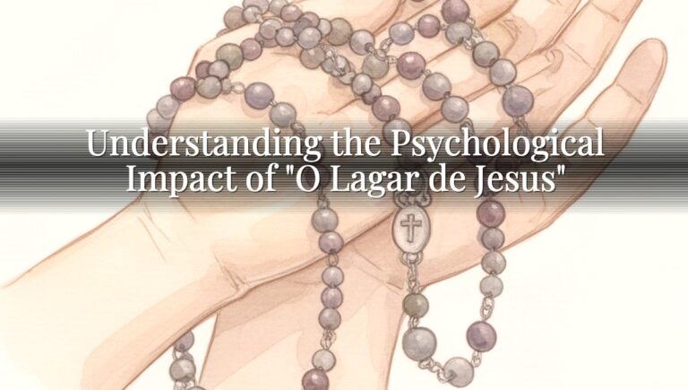 Understanding the Psychological Impact of "O Lagar de Jesus"