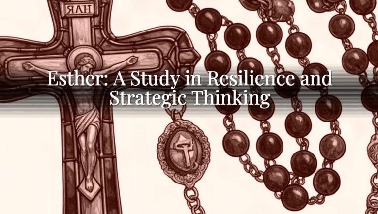 Esther: A Study in Resilience and Strategic Thinking