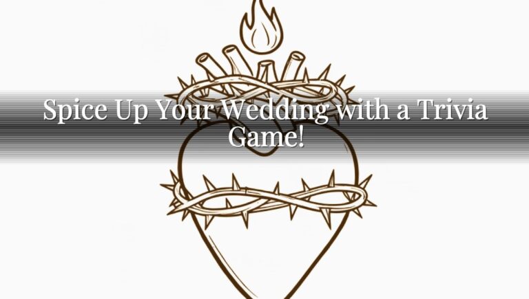 Spice Up Your Wedding with a Trivia Game!