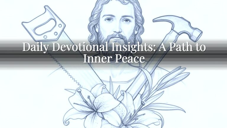 Daily Devotional Insights: A Path to Inner Peace