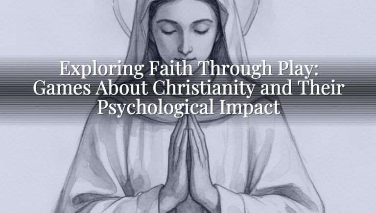 Exploring Faith Through Play: Games About Christianity and Their Psychological Impact