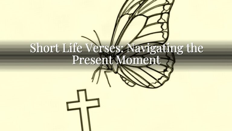 Short Life Verses: Navigating the Present Moment