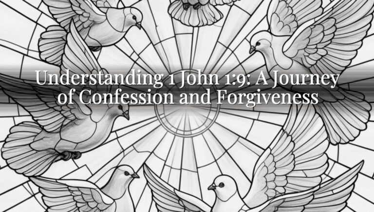 Understanding 1 John 1:9: A Journey of Confession and Forgiveness