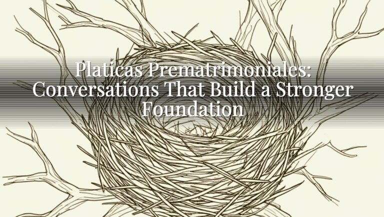 Platicas Prematrimoniales: Conversations That Build a Stronger Foundation