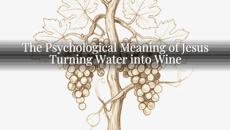 The Psychological Meaning of Jesus Turning Water into Wine