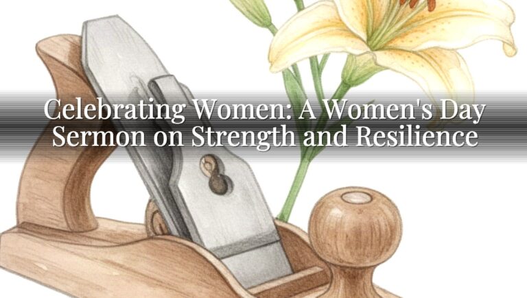 Celebrating Women: A Women's Day Sermon on Strength and Resilience