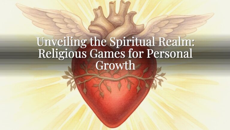 Unveiling the Spiritual Realm: Religious Games for Personal Growth