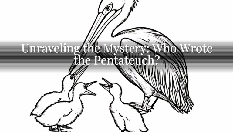 Unraveling the Mystery: Who Wrote the Pentateuch?