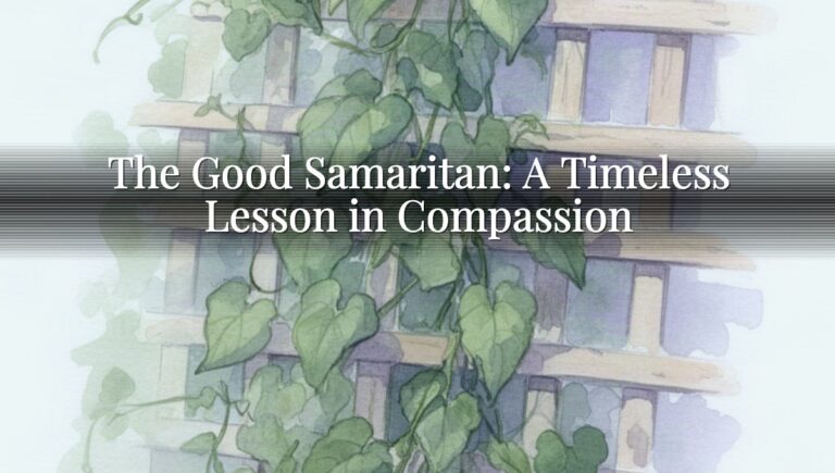 The Good Samaritan: A Timeless Lesson in Compassion