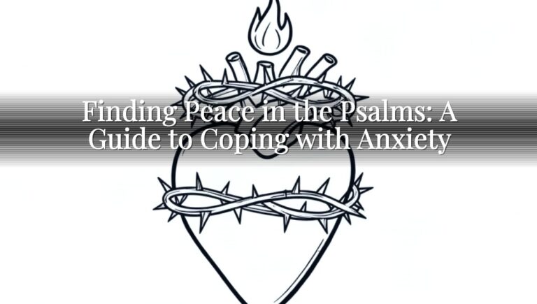 Finding Peace in the Psalms: A Guide to Coping with Anxiety