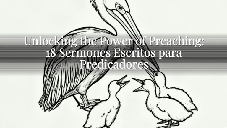 Unlocking the Power of Preaching: 18 Sermones Escritos para Predicadores