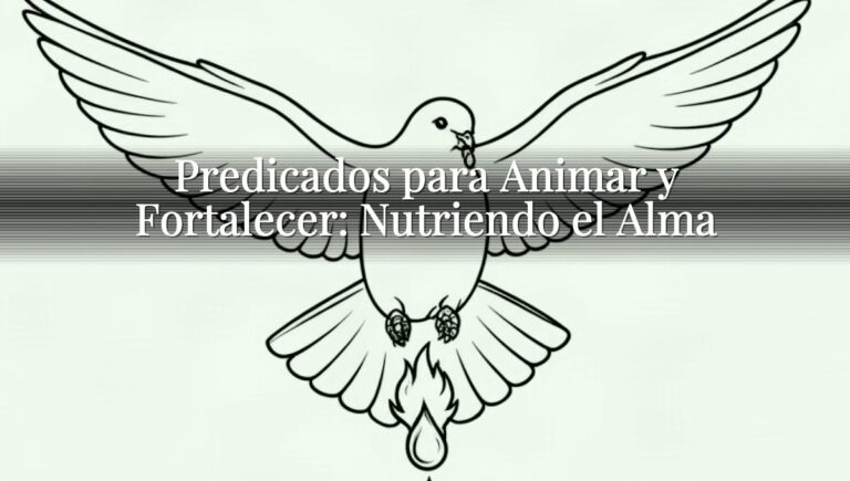 Predicados para Animar y Fortalecer: Nutriendo el Alma