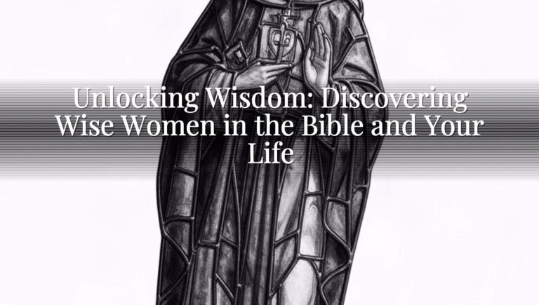 Unlocking Wisdom: Discovering Wise Women in the Bible and Your Life