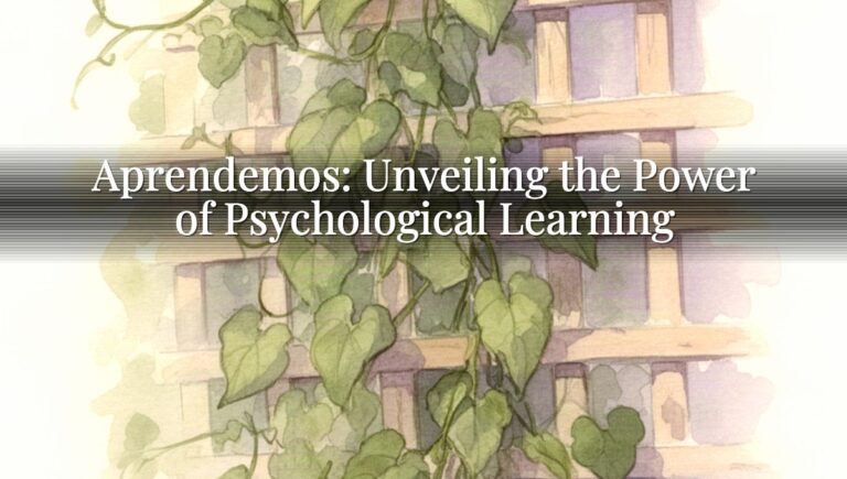 Aprendemos: Unveiling the Power of Psychological Learning