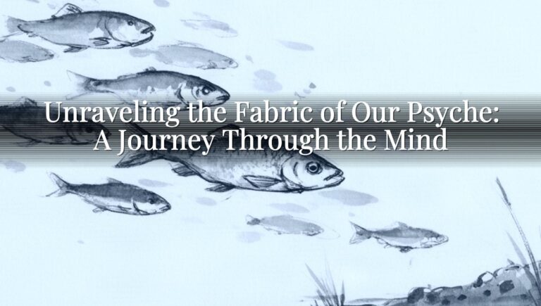 Unraveling the Fabric of Our Psyche: A Journey Through the Mind