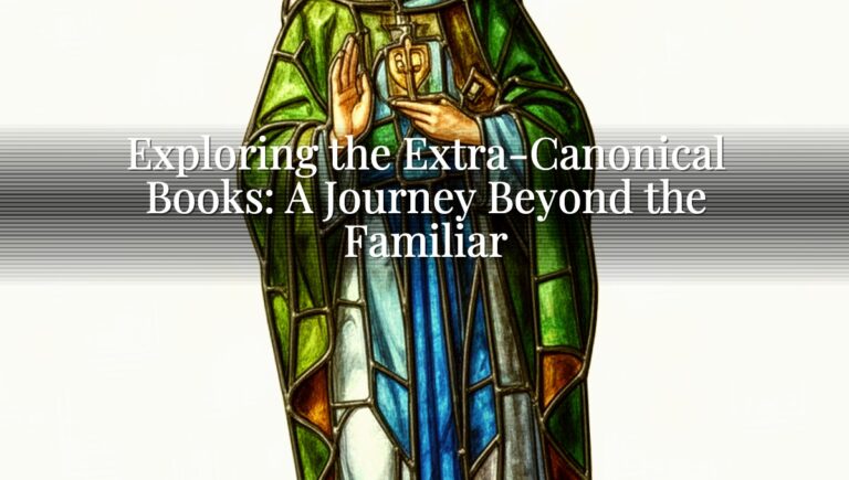 Exploring the Extra-Canonical Books: A Journey Beyond the Familiar